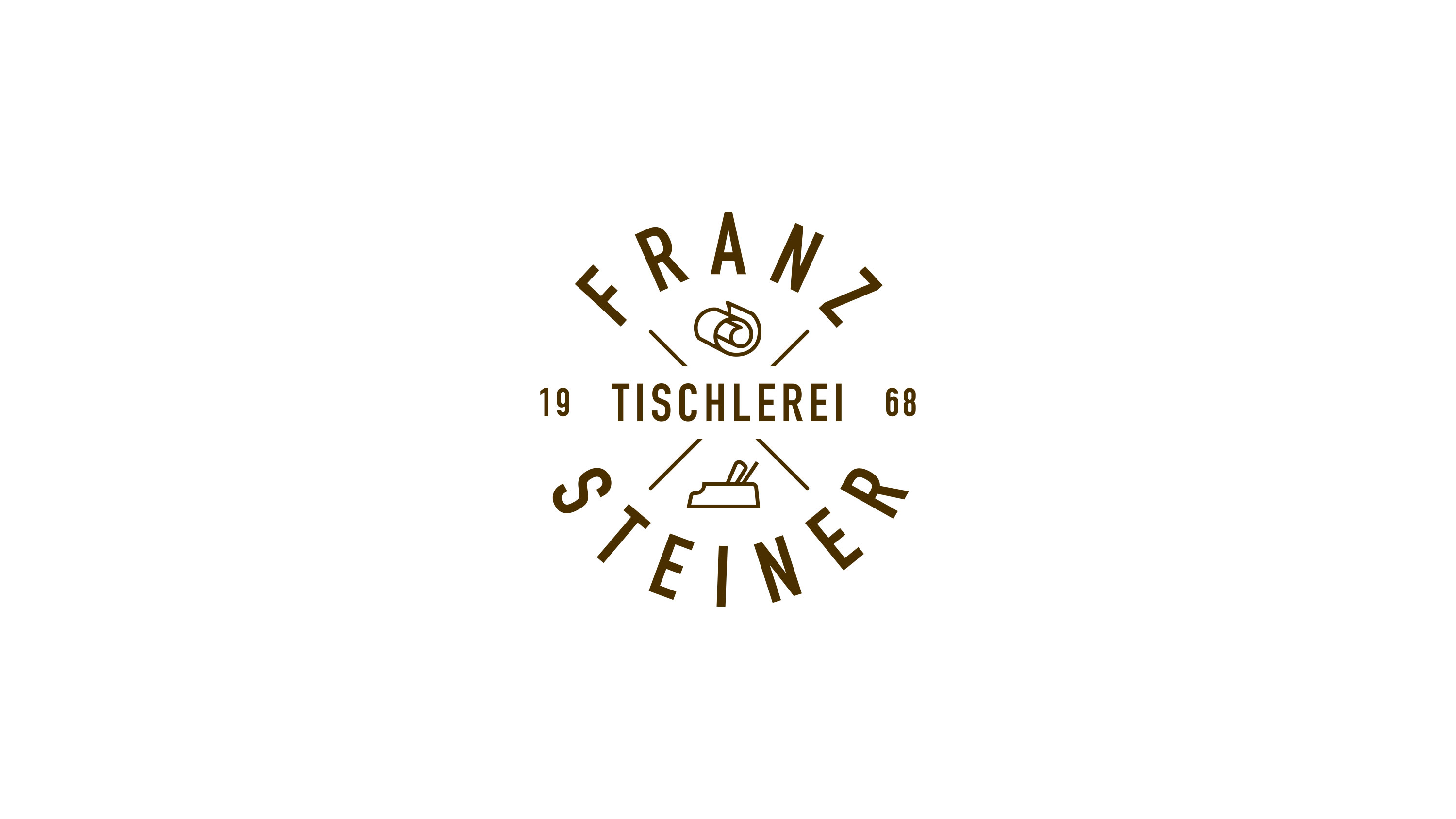 Tischlerei Franz Steiner Logo braun
