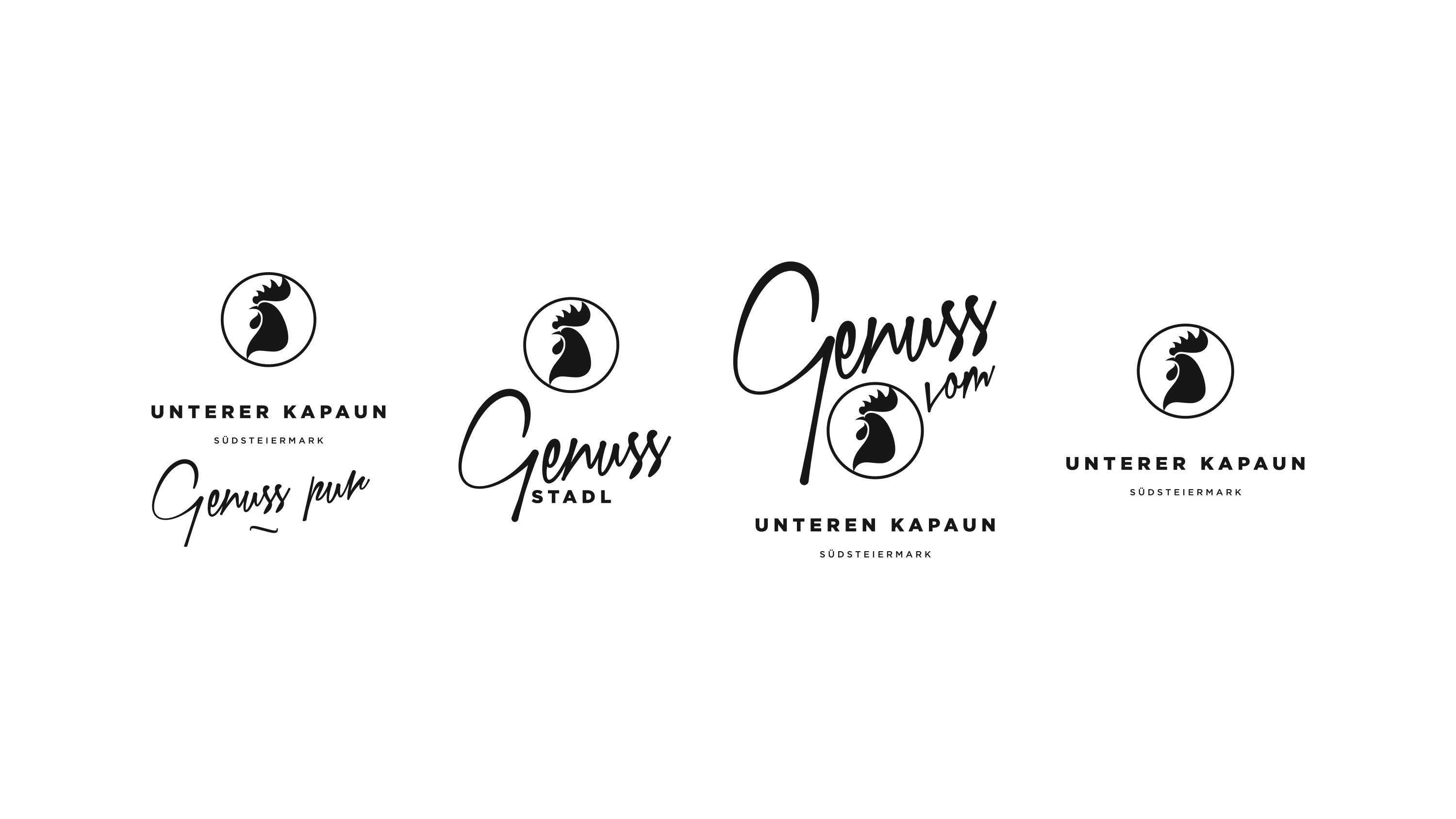 Weingut Unterer Kapaun Genussstadl Logos